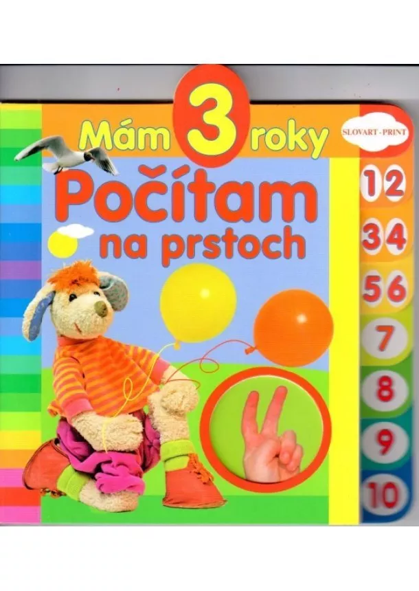 autor neuvedený - Mám 3 roky - Počítam na prstoch