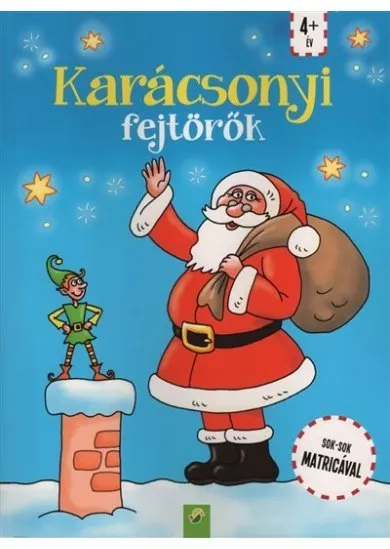 Karácsonyi fejtörők - Sok-sok matricával