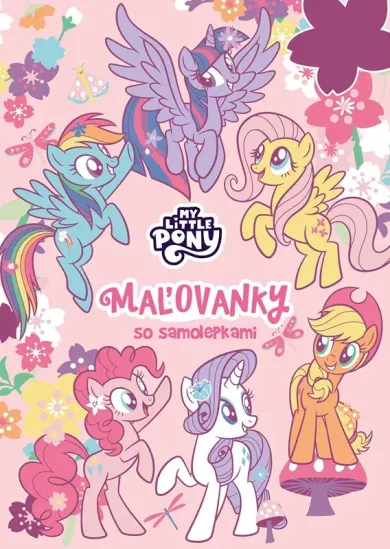 My Little Pony - Maľovanky so samolepkami