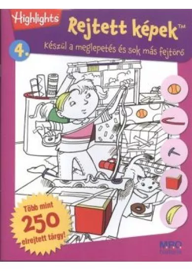 Rejtett képek 4. - Készül a meglepetés és sok más fejtörő