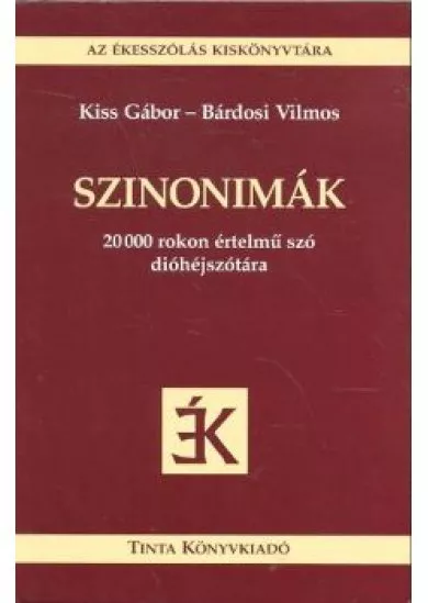 Szinonimák /20000 rokon értelmű szó dióhéjszótára