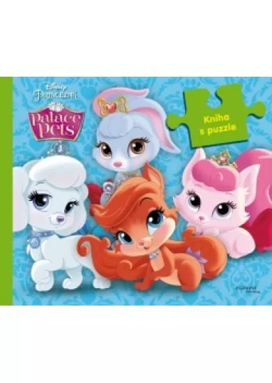 Disney Princezná - Palace Pets - Kniha s puzzle