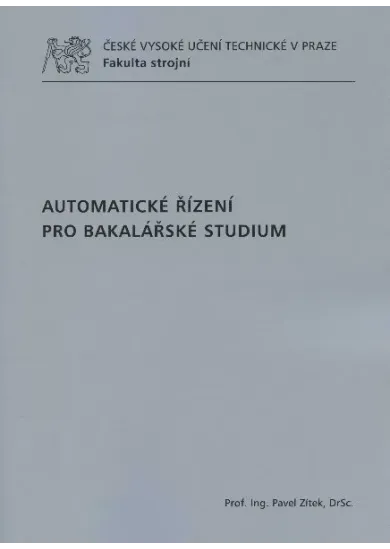 Automatické řízení pro bakalářské studium