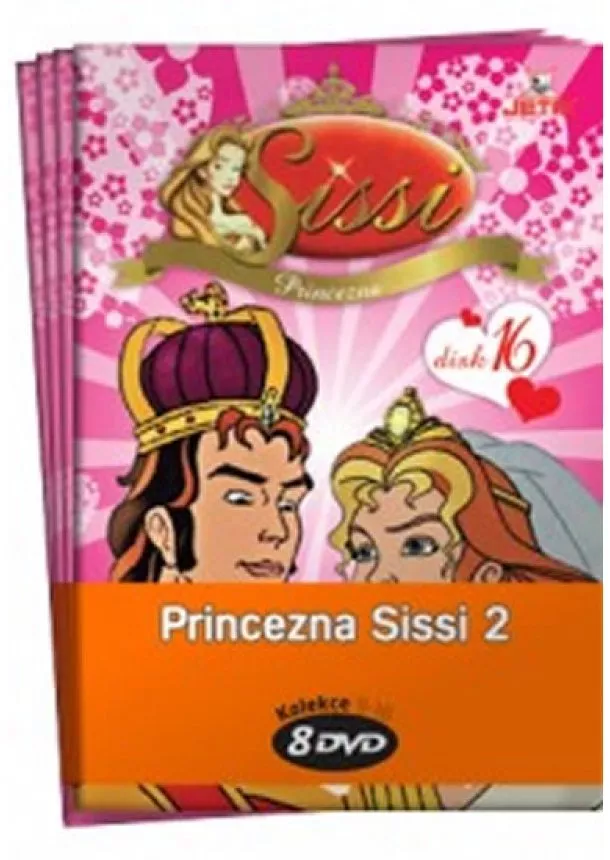 autor neuvedený - Princezna Sissi 2. - kolekce 8 DVD