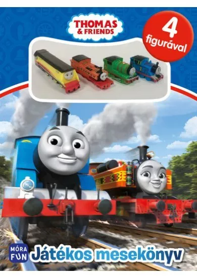 Thomas: Játékos mesekönyv - 4 figurával