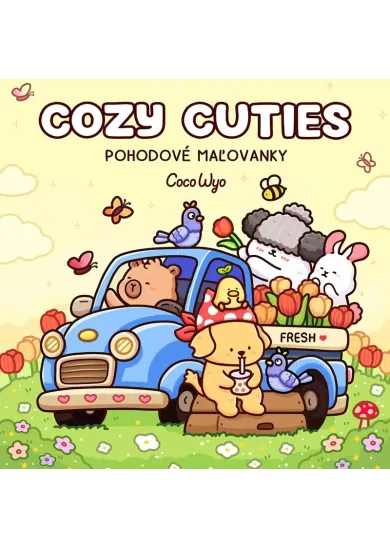 Coco Wyo Pohodové maľovanky. Cozy Cuties
