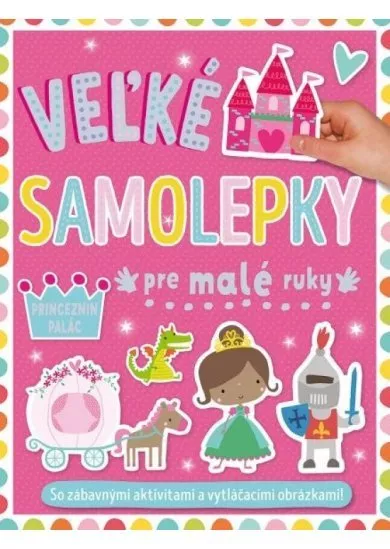 Princeznin palác - veľké samolepky pre malé ruky