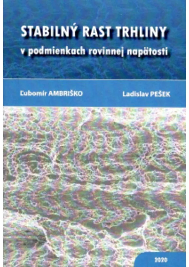 Ľubomír Andriško, Ladislav Pešek - Stabilný rast trhliny v podmienkach rovinnej napätosti
