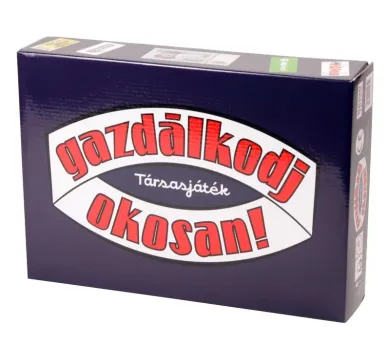 Társasjáték - Gazdálkodj okosan! /Eredeti, forintos/