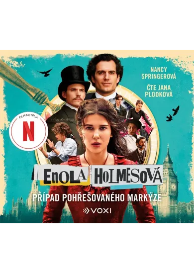 Enola Holmesová - Případ pohřešovaného markýze (audiokniha)
