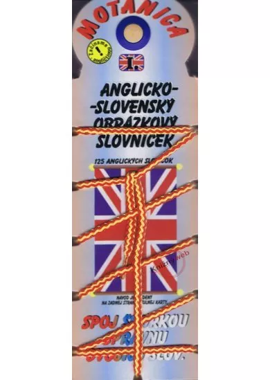 Motanica-anglicko-slovenský obrázkový slovníček