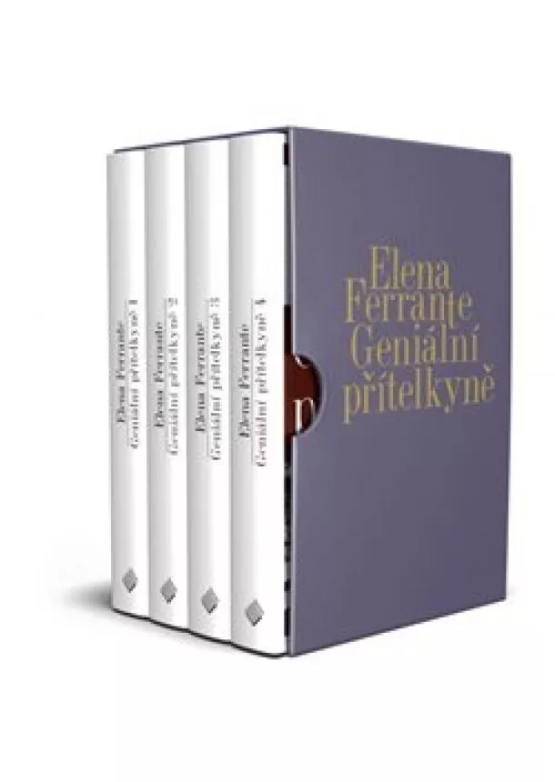 Elena Ferrante - Geniální přítelkyně - Komplet