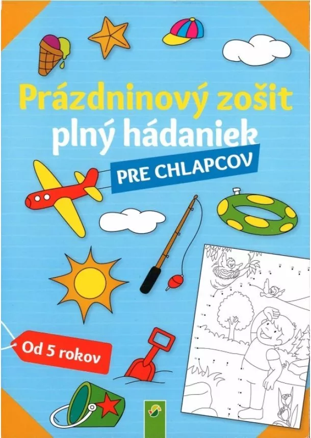 Kolektív autorov - Prázdninový zošit plný hádaniek pre chlapcov