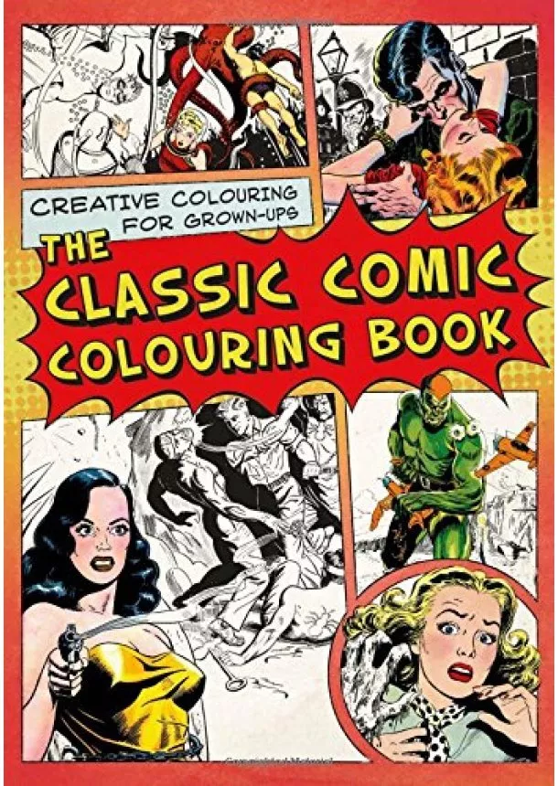 Classic Comic Colouring Book