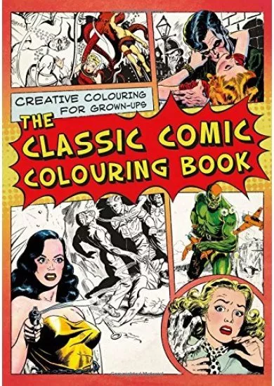 Classic Comic Colouring Book