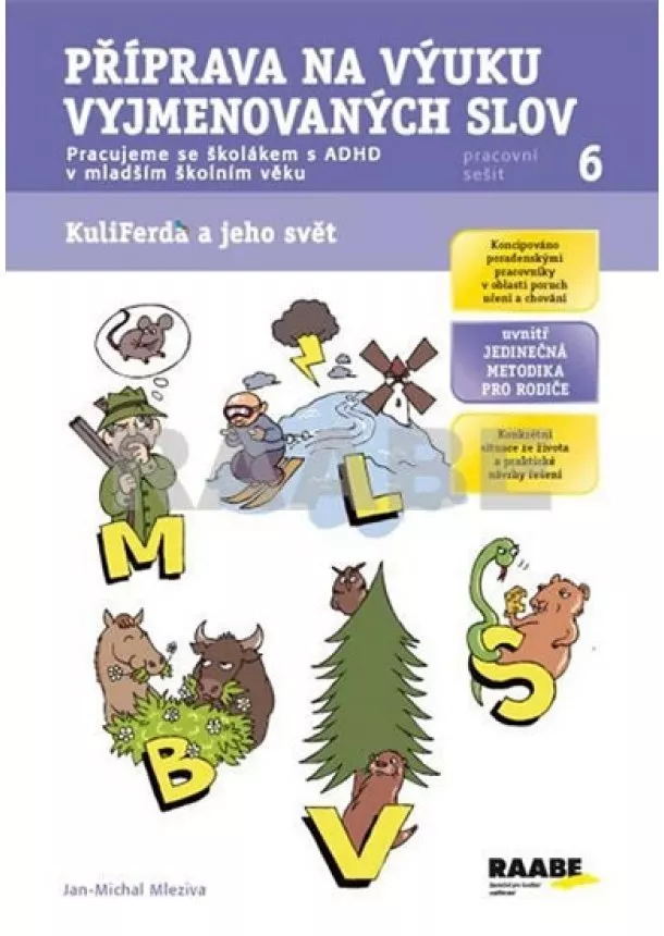 Jan Michal Mleziva - Příprava na výuku vyjmenovaných slov - Pracovní sešit 6