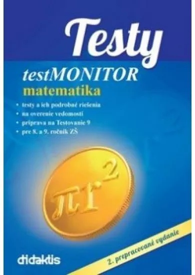 Testy testMONITOR - Matematika, 2. vydanie