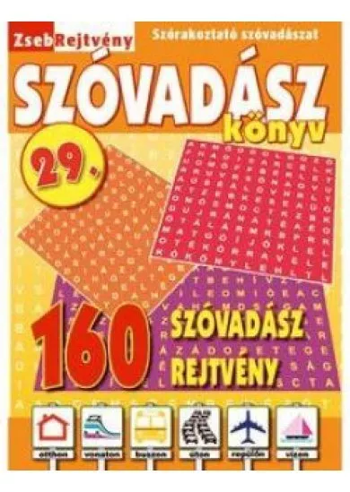 Zsebrejtvény Szóvadász könyv 29.