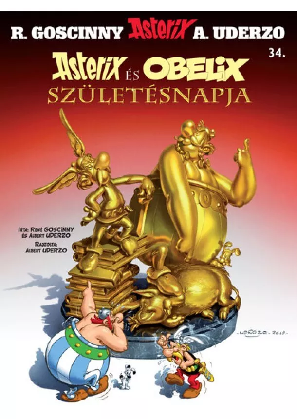 René Goscinny - Asterix és Obelix születésnapja - Asterix 34.