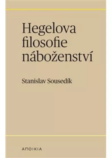 Hegelova filosofie náboženství
