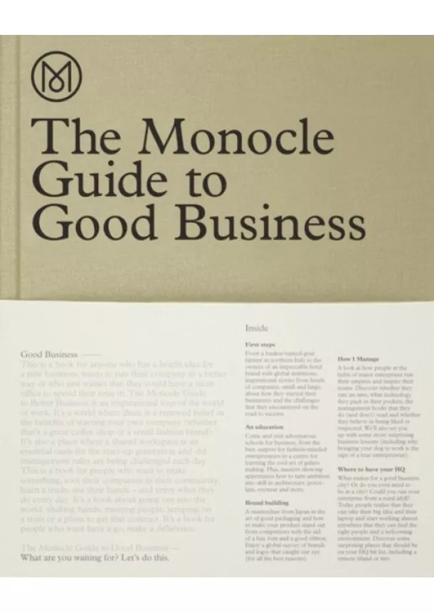 The Monocle Guide to Good Business