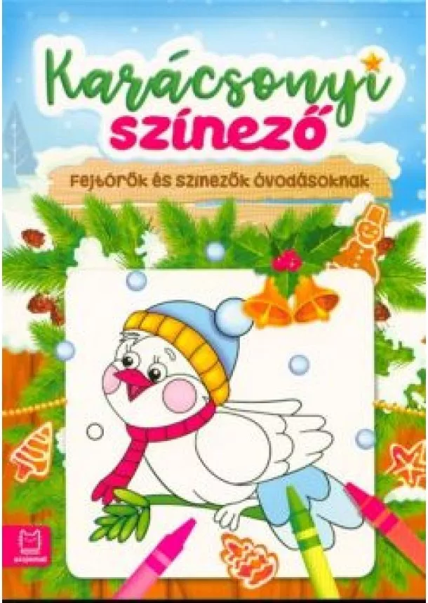 Foglalkoztató - Karácsonyi színező /Fejtörők és színezők óvodásoknak §k