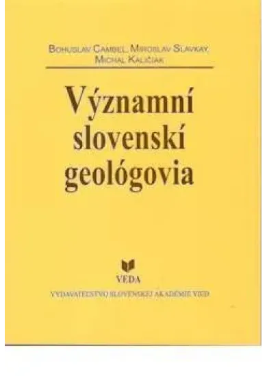 Významní slovenskí geológovia