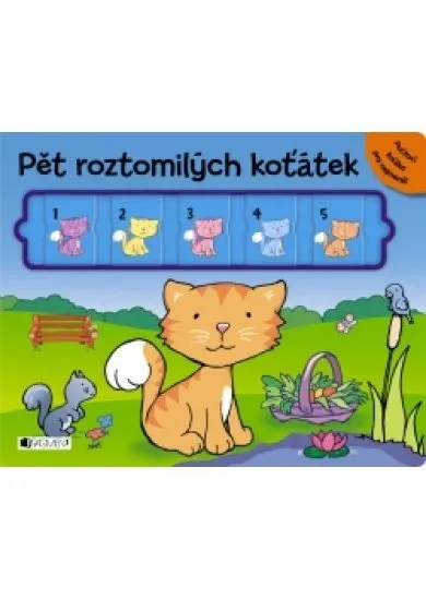 Pět roztomilých koťátek