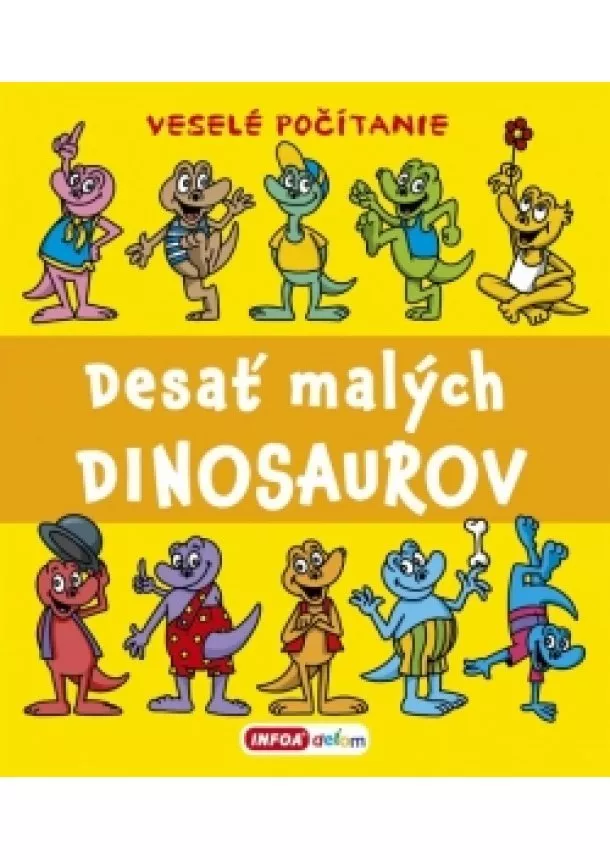 Pavlína Šamalíková - Desať malých dinosaurov