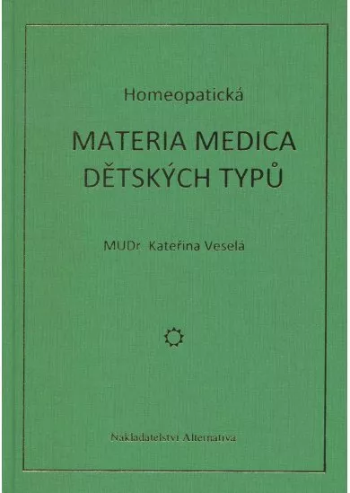 Homeopatická materia medica dětských typů