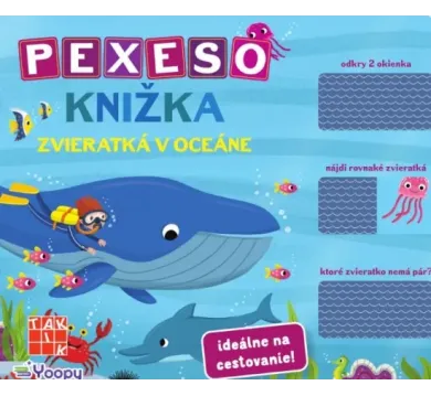 Pexeso knižka - Zvieratká v oceáne
