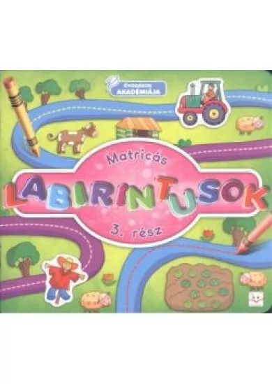 Matricás labirintusok 3. /Óvodások akadémiája