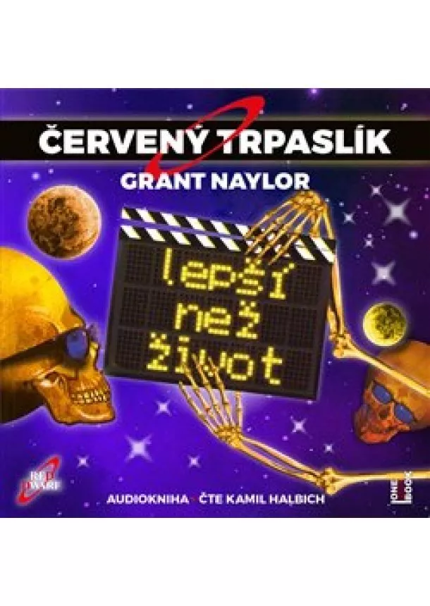 Rob Grant, One Hot Book - Červený trpaslík 2. - Lepší než život (1x Audio na CD - MP3)