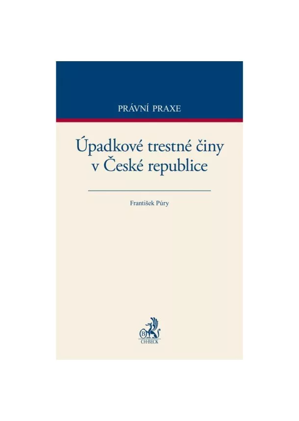 František Púry - Úpadkové trestné činy v České republice