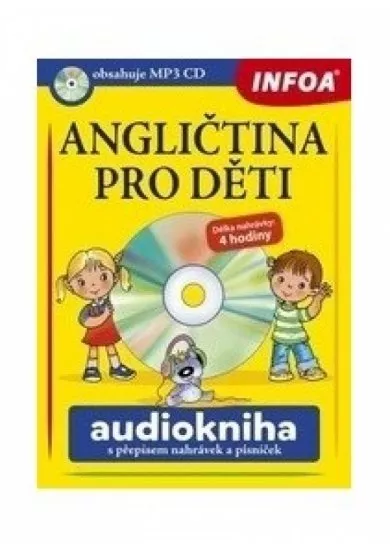 Angličtina pro děti - audiokniha + CDmp3