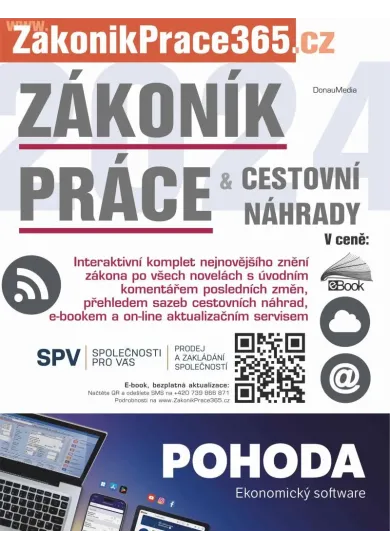 Zákoník práce a cestovní náhrady 2024