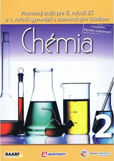 Chémia pre 6. ročník základnej školy a 1. ročník gymnázií s osemročným štúdiom/2. polrok