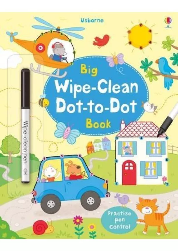 Felicity Brooks - Big Wipe Clean Dot-to-Dot Book