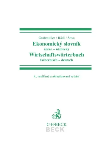 Ekonomický slovník česko - německý - 4. rozšířené vydání