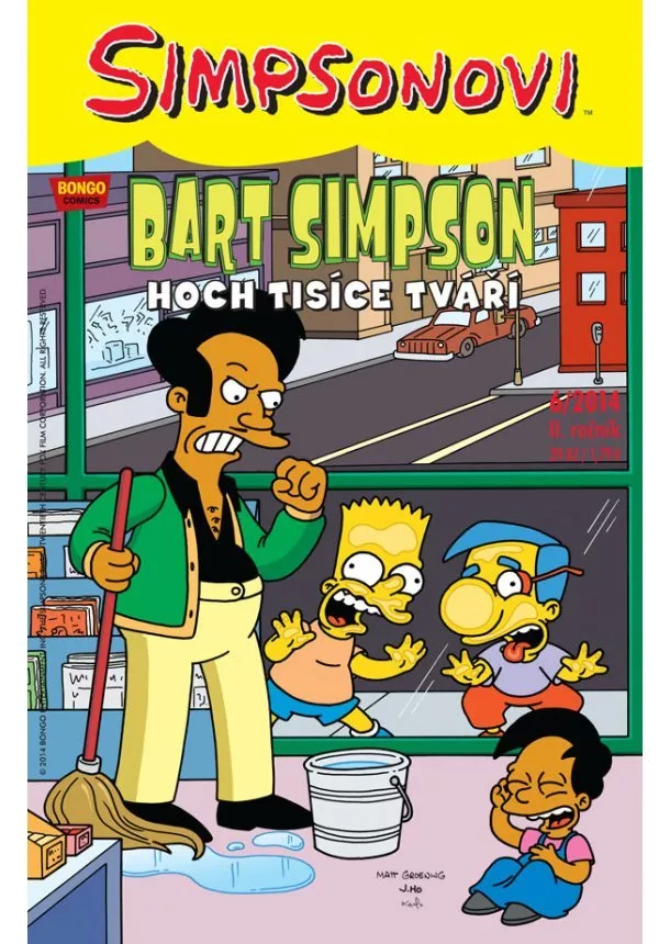 Kolektív autorov - Simpsonovi - Bart Simpson 6/2014 - Hoch tisíce tváří