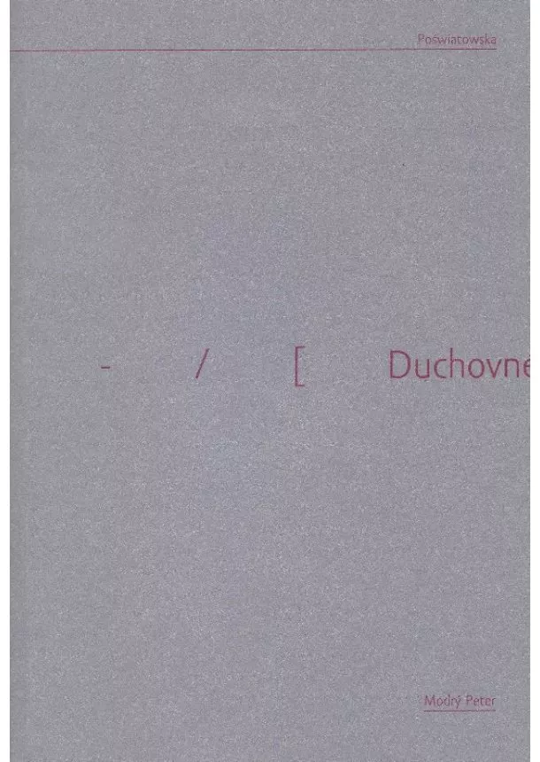 Halina Poświatowska - Duchovné cvičenia pre mačku