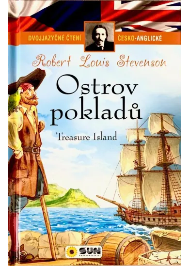Ostrov pokladů - Dvojjazyčné čtení Č-A