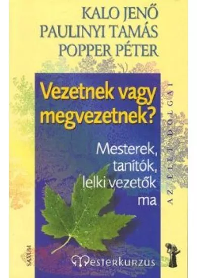 VEZETNEK VAGY MEGVEZETNEK