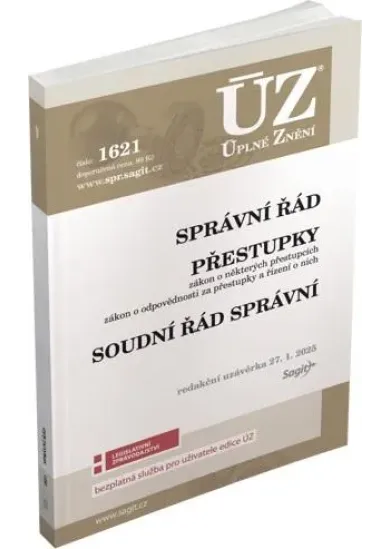 ÚZ 1621 Správní řád, Soudní řád správní, Přestupky