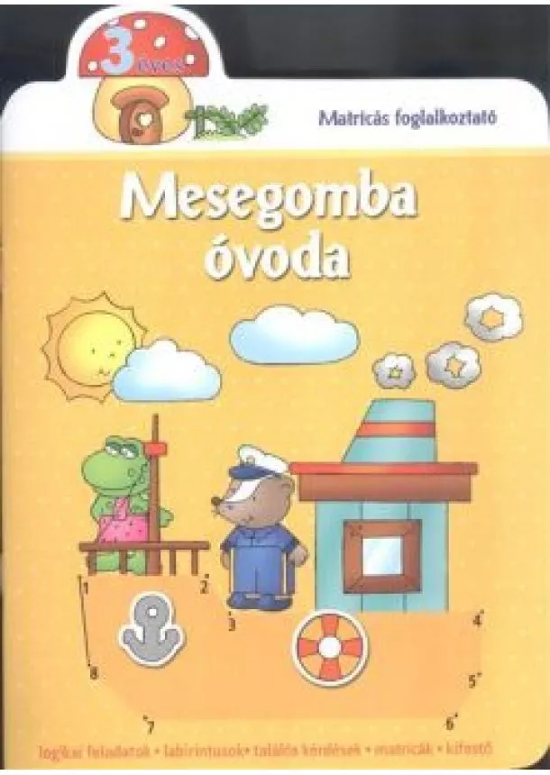 Renata Wiacek - Mesegomba óvoda - 3 éves /Matricás foglalkoztató