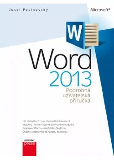 Microsoft Word 2013 Podrobná uživatelská příručka