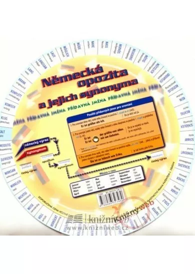 Německá opozita a jejich synonyma - přídavná jména