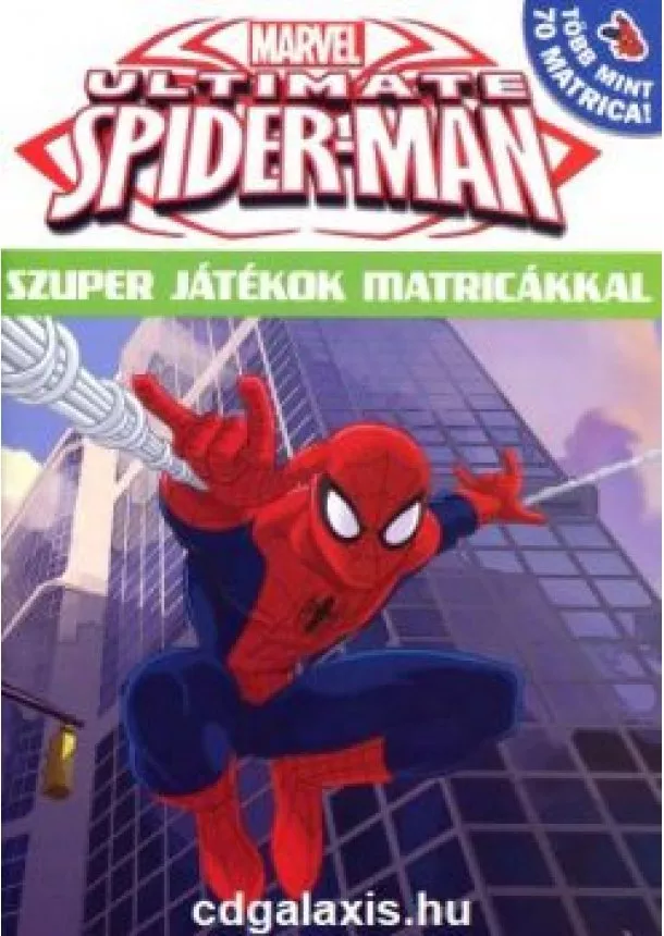Pókember - szuper játékok matricákkal