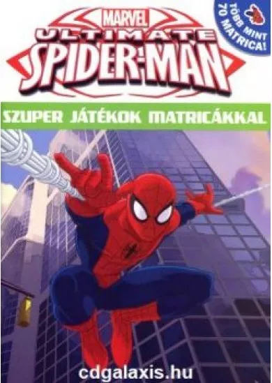 Pókember - szuper játékok matricákkal