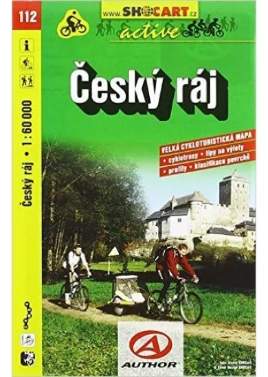 Český ráj 1:60 000 - Cykloturistická mapa SHOCart 112